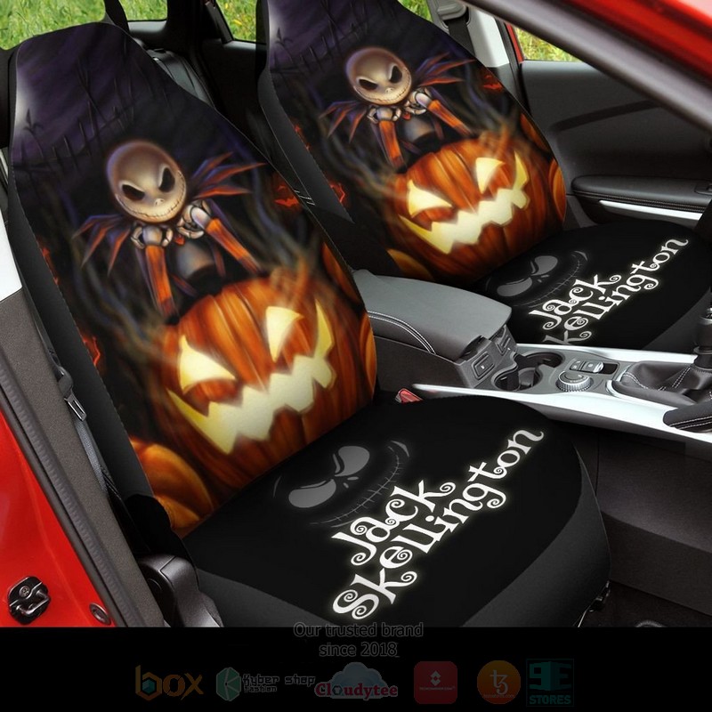 Jack_Skellington_and_Pumpkin_Halloween_Car_Seat_Cover