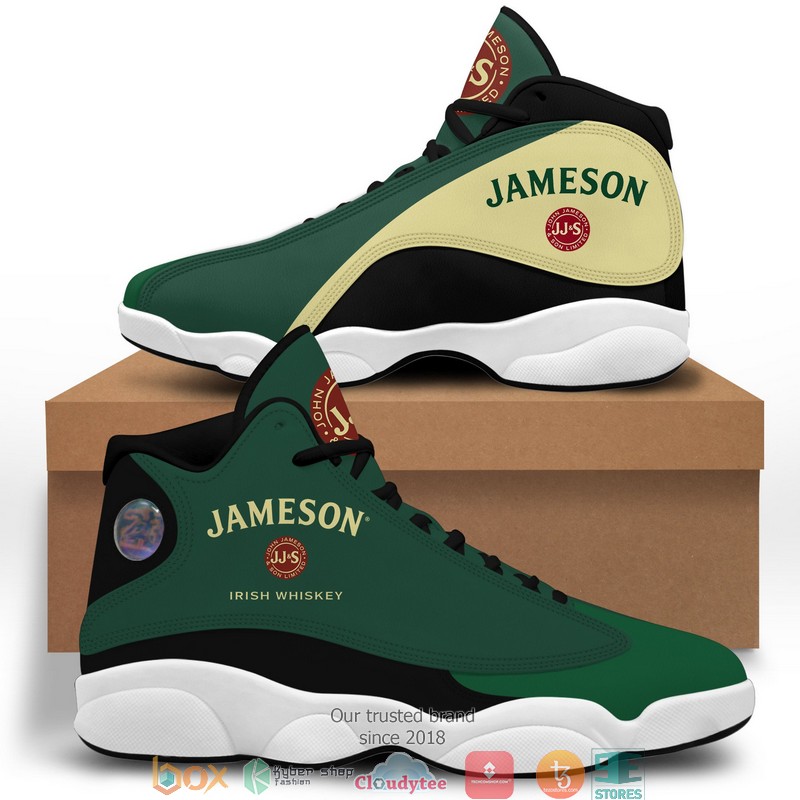 Jameson_Irish_Whiskey_Air_Jordan_13_Sneaker_Shoes