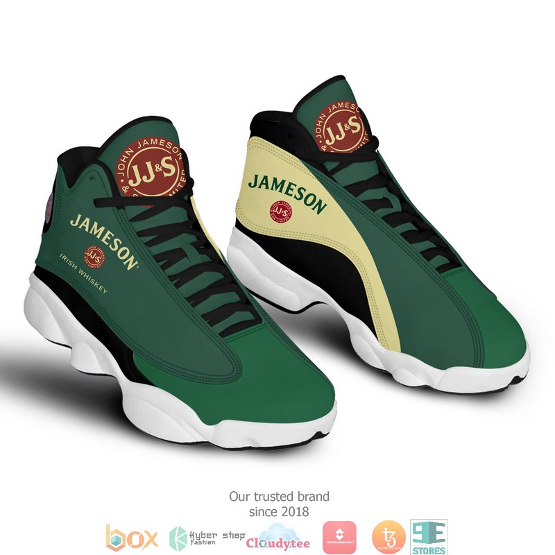 Jameson_Irish_Whiskey_Air_Jordan_13_Sneaker_Shoes_1