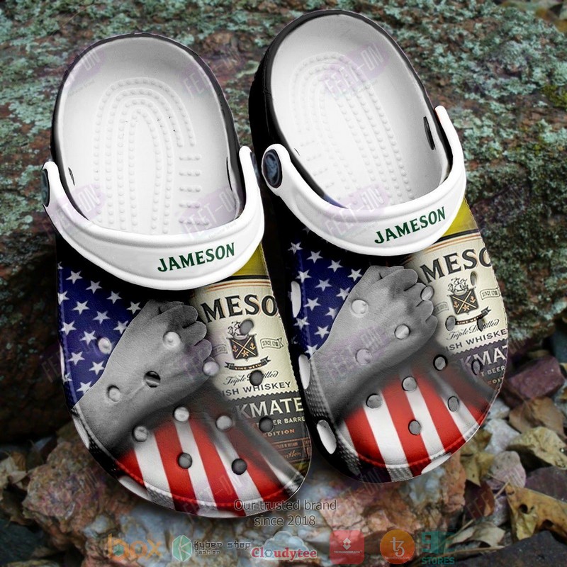 Jameson_Irish_Whiskey_American_flag_crocs_crocband_clog
