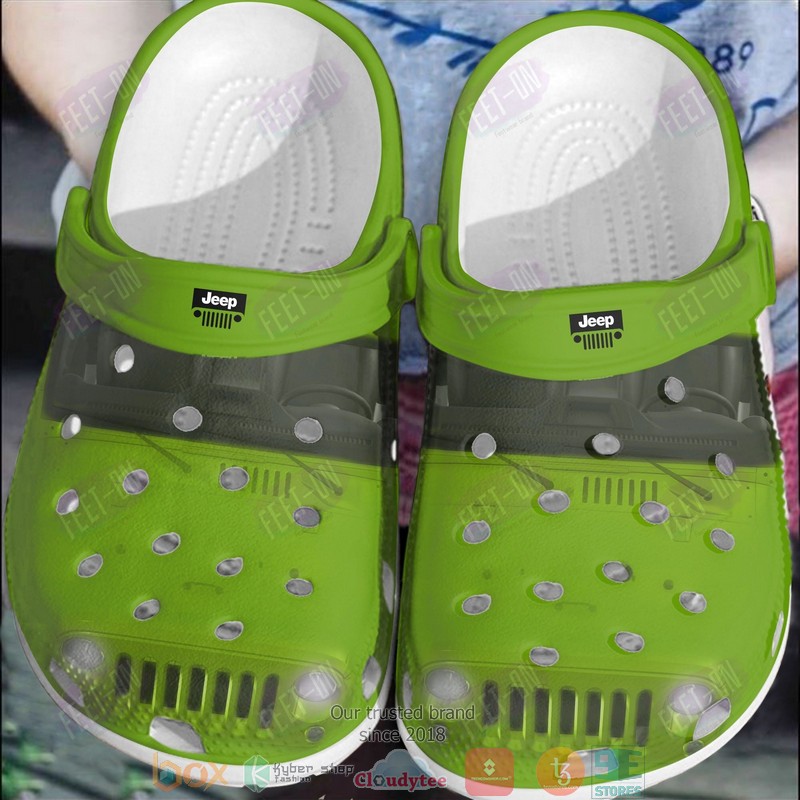 Jeep_Green_Crocband_Crocs_Clog_Shoes