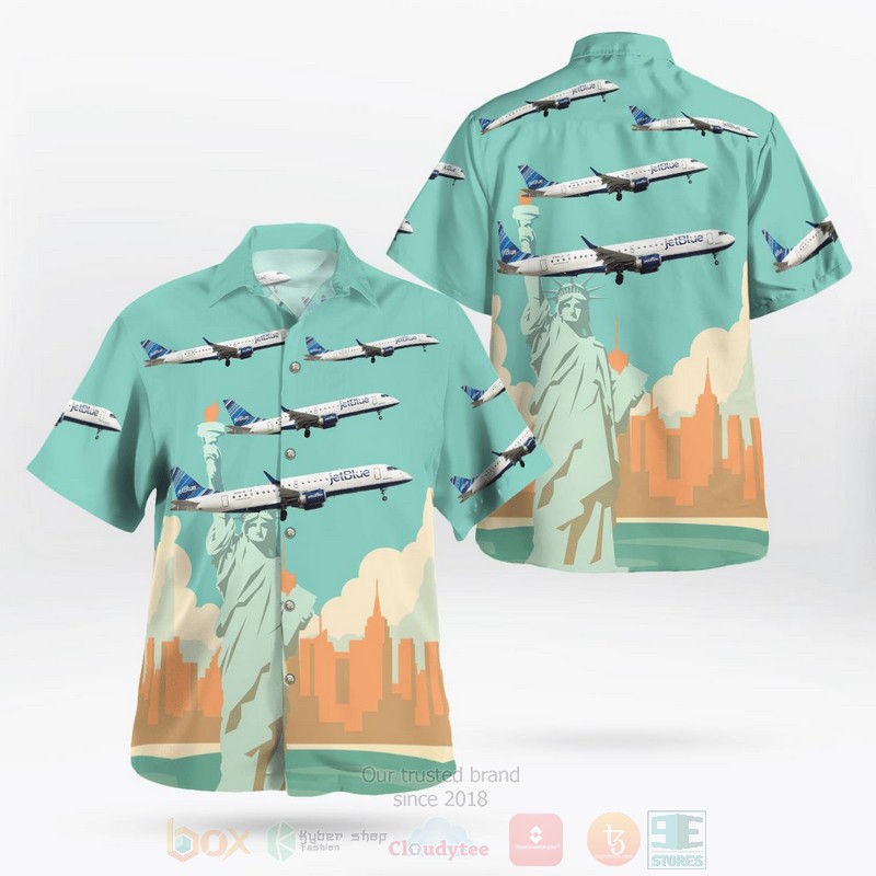 JetBlue_Embraer_190-100IGW_Hawaiian_Shirt