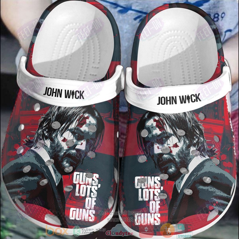 John_Wick_Guns_Lots_of_Guns_Crocband_Crocs_Clog_Shoes