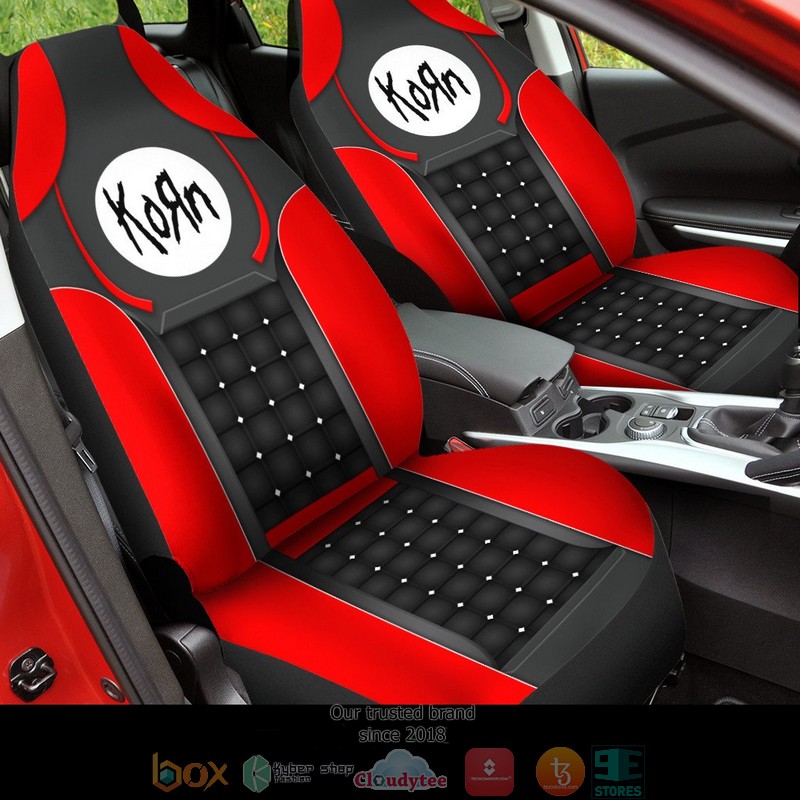 KORN_Red_Car_Seat_Covers