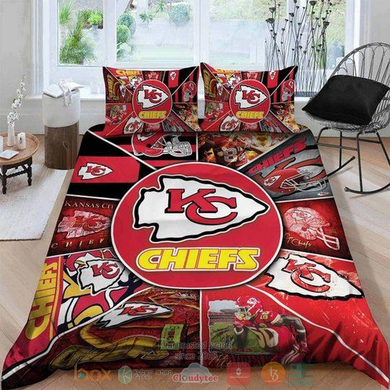 Kansas_City_Chiefs_NFL_logo_red_Bedding_Set