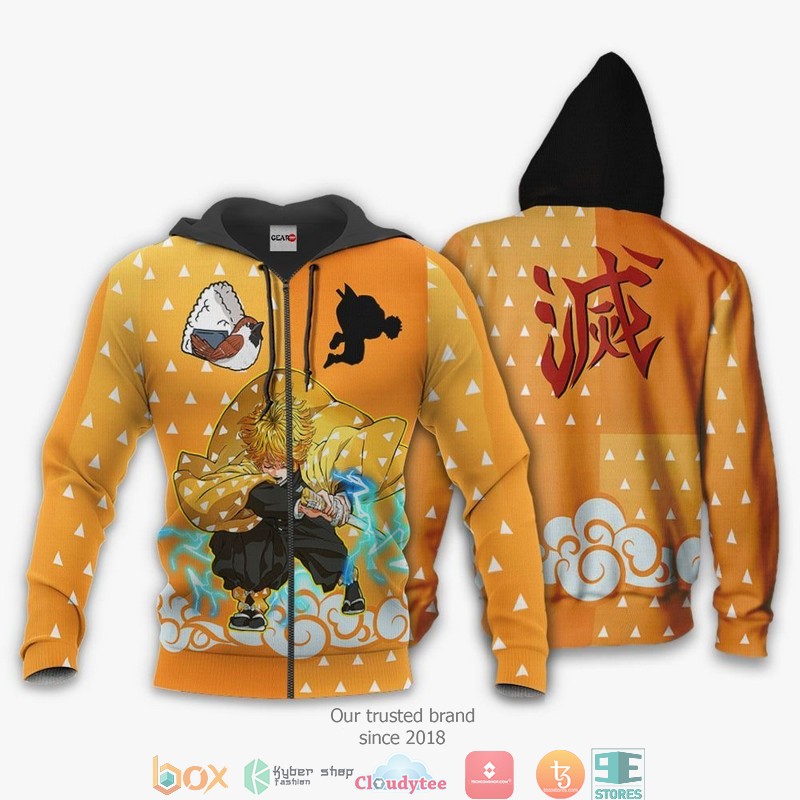 HOT Kimetsu Zenitsu Anime 3d Hoodie, Shirt - Express your unique style ...