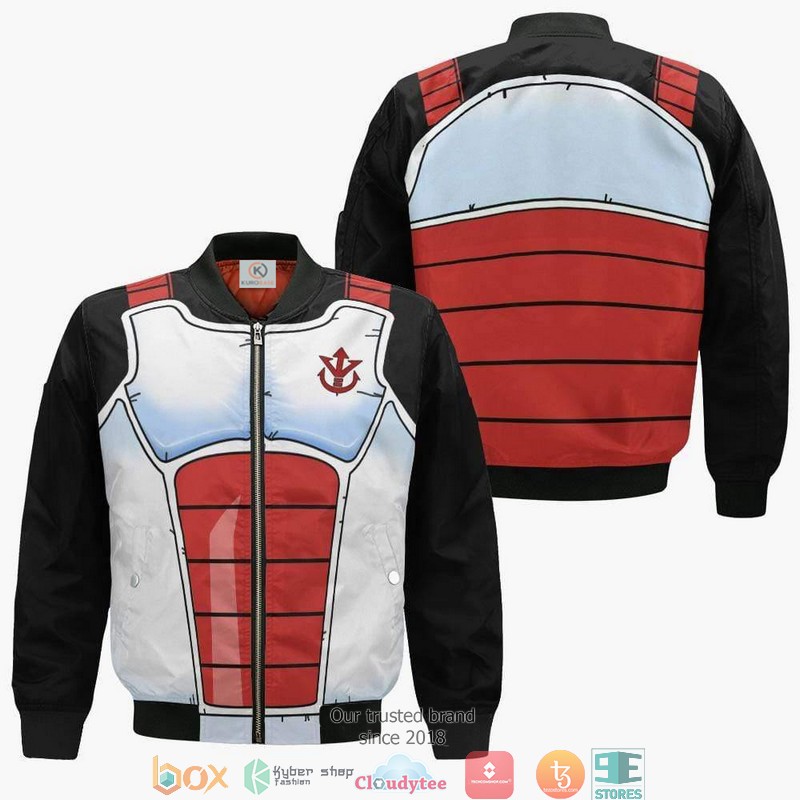 King_Vegeta_Dragon_Ball_Amine_3D_Bomber_jacket