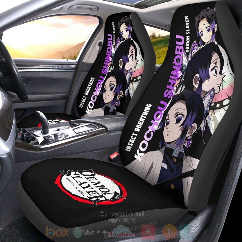 Kochou_Shinobu_Demon_Slayer_Anime_Car_Seat_Cover_1