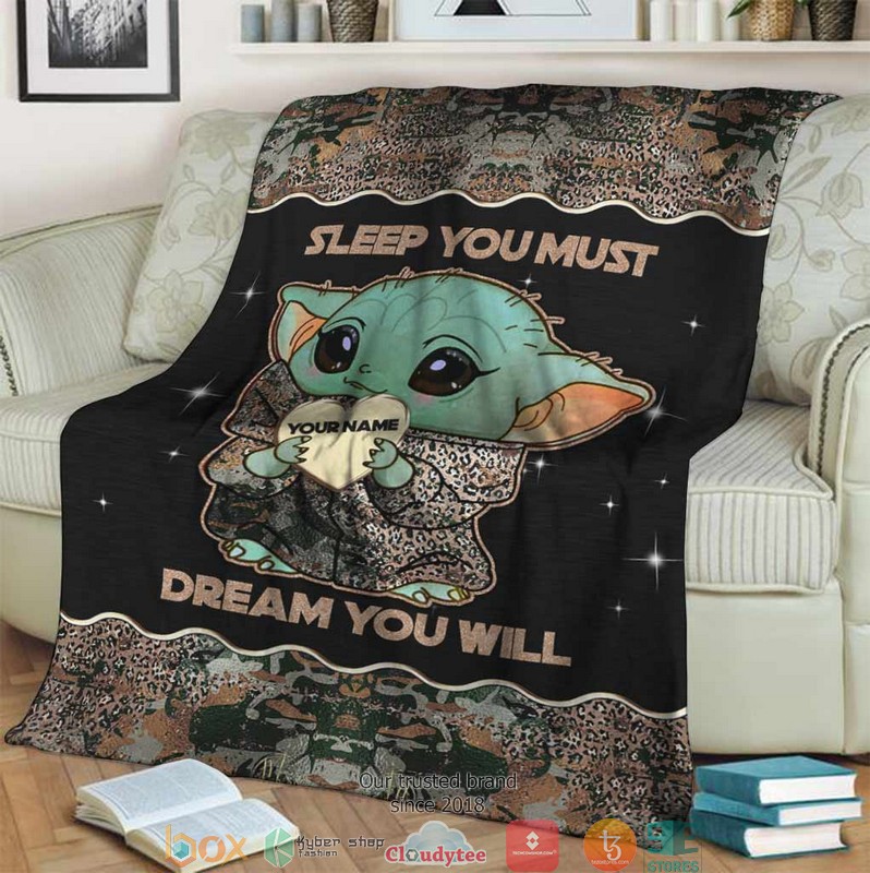 Personalized_Sleep_You_Must_Dream_you_will_Baby_Yoda_Blanket_1_2