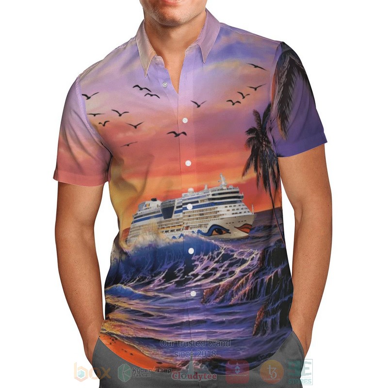 AIDA_Cruises_Red_Hawaiian_Shirt_1