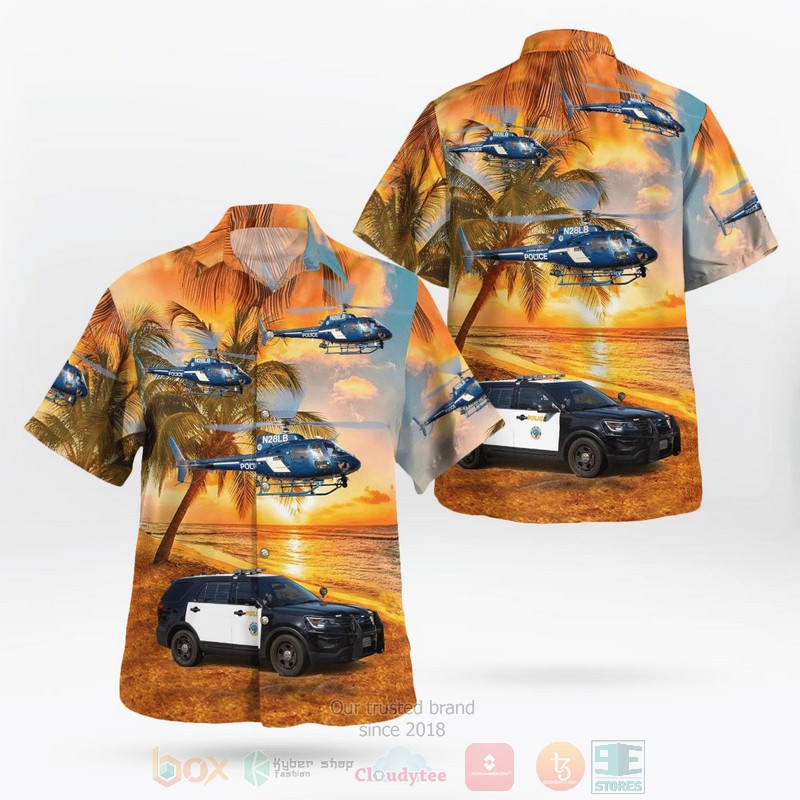 Long_Beach_Police_Department_California_Car__Eurocopter_AS350B2_Squirrel_Hawaiian_Shirt