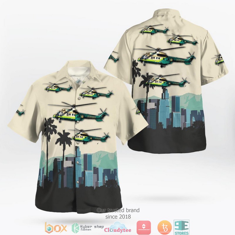 Los_Angeles_County_Sheriff_AAerospatiale_AS_332L1_Super_Puma_Hawaii_3D_Shirt
