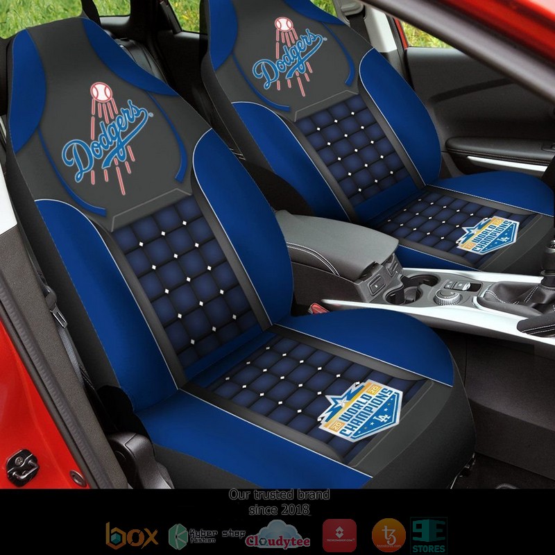 Los_Angeles_Dodgers_Black_Blue_Car_Seat_Covers