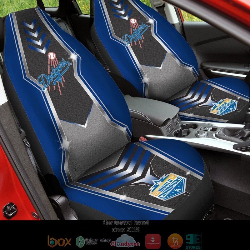 Los_Angeles_Dodgers_Silver_Blue_Car_Seat_Covers