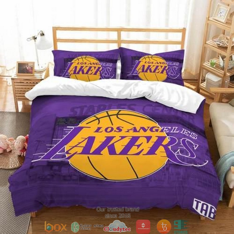 Los_Angeles_Lakers_Duvet_Cover_Bedroom_Set