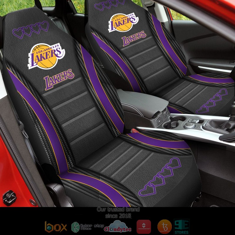 Los_Angeles_Lakers_NBA_logo_heart_Car_Seat_Covers_1