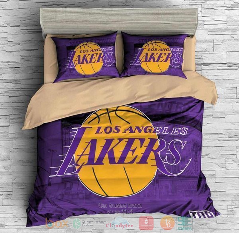 Los_Angeles_Lakers_NBA_purple_Bedding_Set
