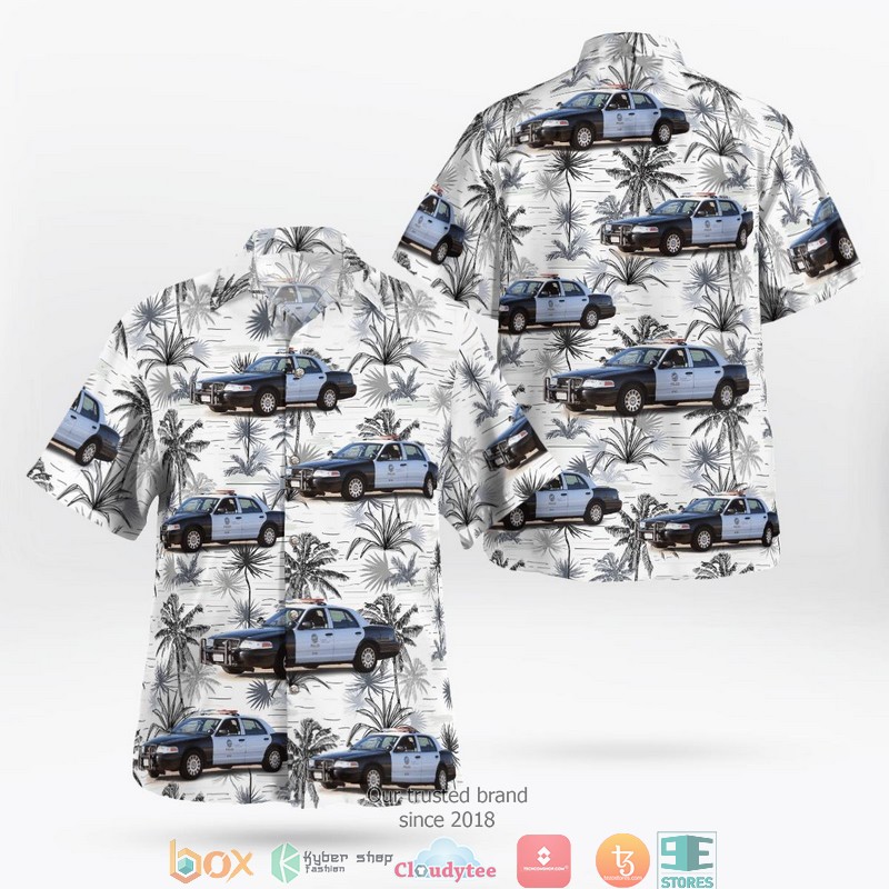 Los_Angeles_Police_Department_Ford_Crown_Victoria_Police_Interceptor_Hawaii_3D_Shirt