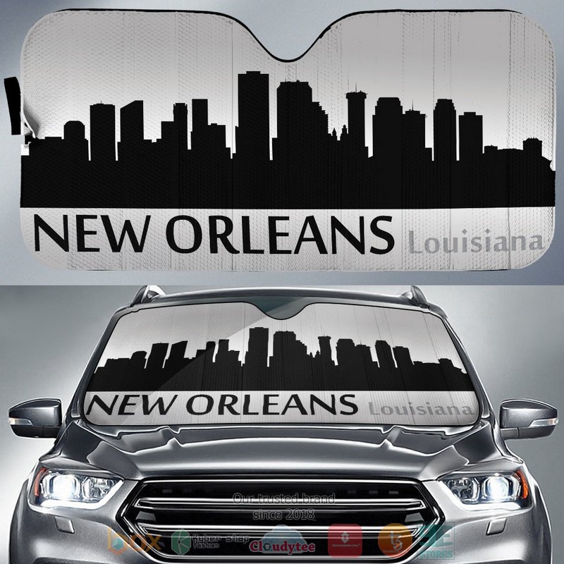 Louisiana_New_Orleans_Skyline_Car_Sunshade