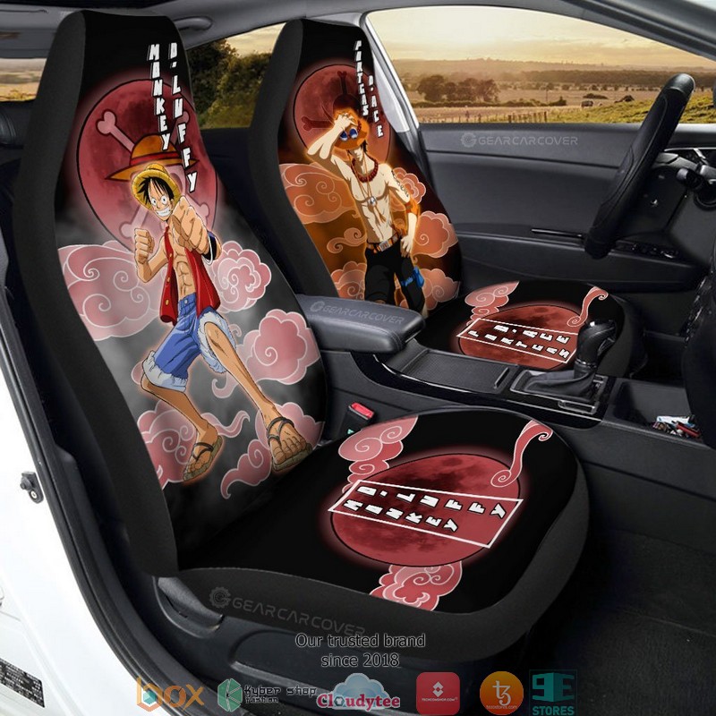 Luffy_And_Ace_One_Piece_Anime_Car_Seat_Cover