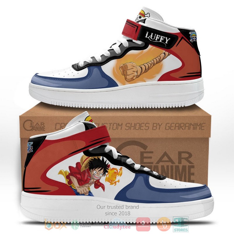Luffy_Anime_One_Piece_High_Air_Force_Shoes