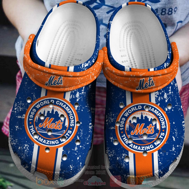 MLB_New_York_Mets_1969_World_Champions_The_Amazing_Mets_Crocband_Crocs_Clog_Shoes