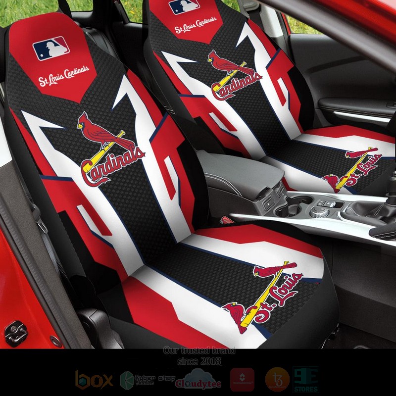 MLB_St._Louis_Cardinals_Red-White_Car_Seat_Cover