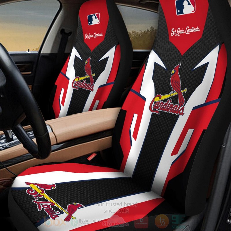 MLB_St._Louis_Cardinals_Red-White_Car_Seat_Cover_1