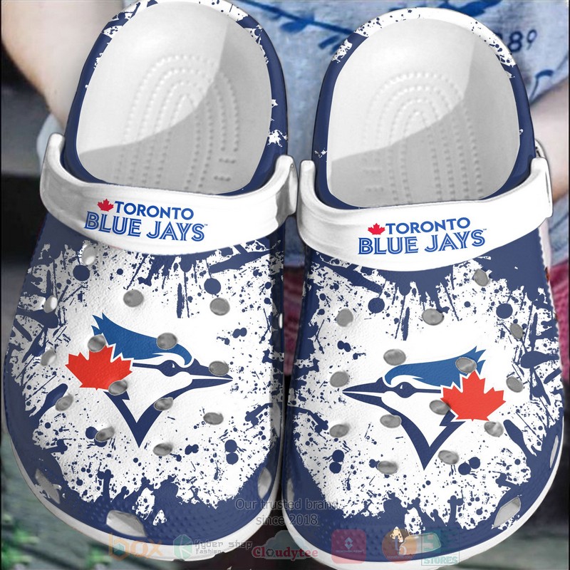 MLB_Toronto_Blue_Jays_White_Crocband_Crocs_Clog_Shoes