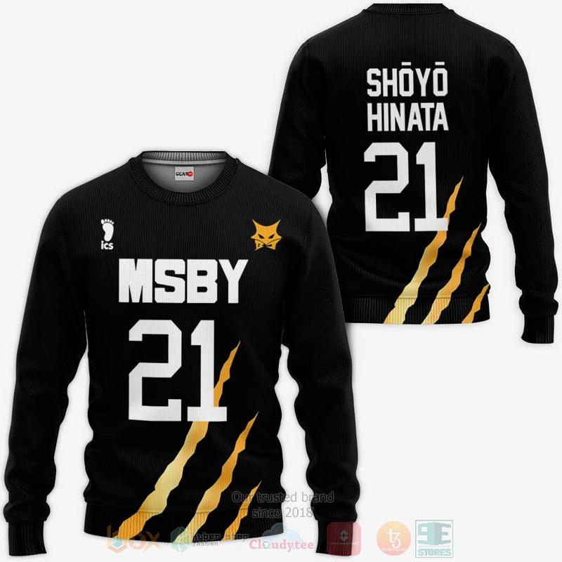MSBY_Shoyo_Hinata_Uniform_Number_21_Haikyuu_Anime_3D_Hoodie_Shirt_1