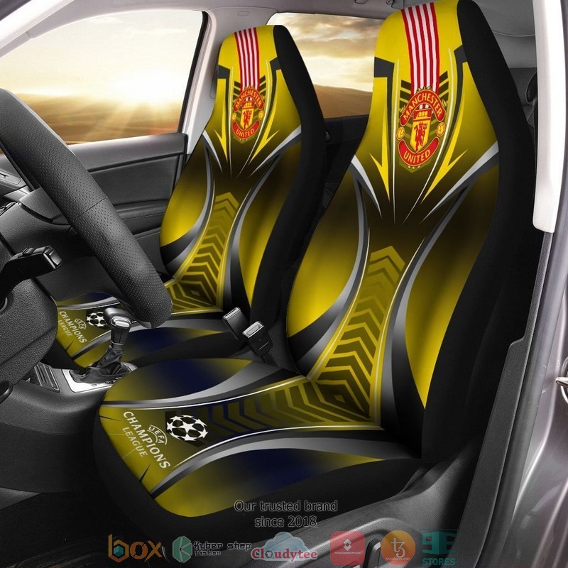 Manchester_United_Dark_Yellow_Car_Seat_Covers