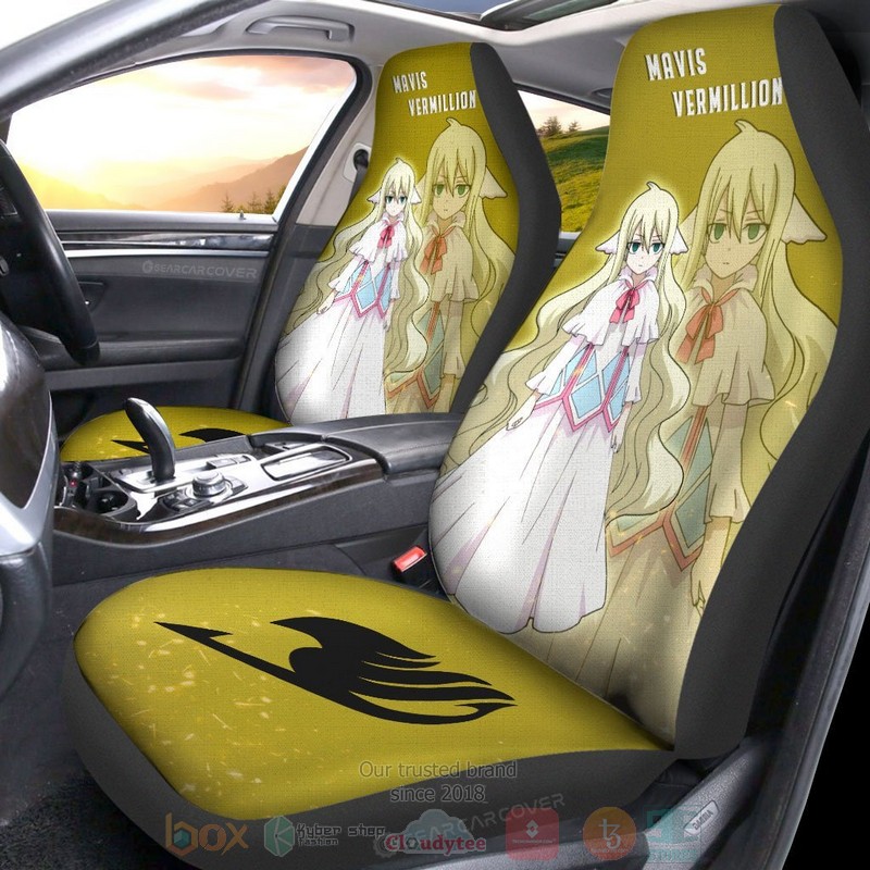 Mavis_Vermillion_Fairy_Tail_Anime_Car_Seat_Cover_1
