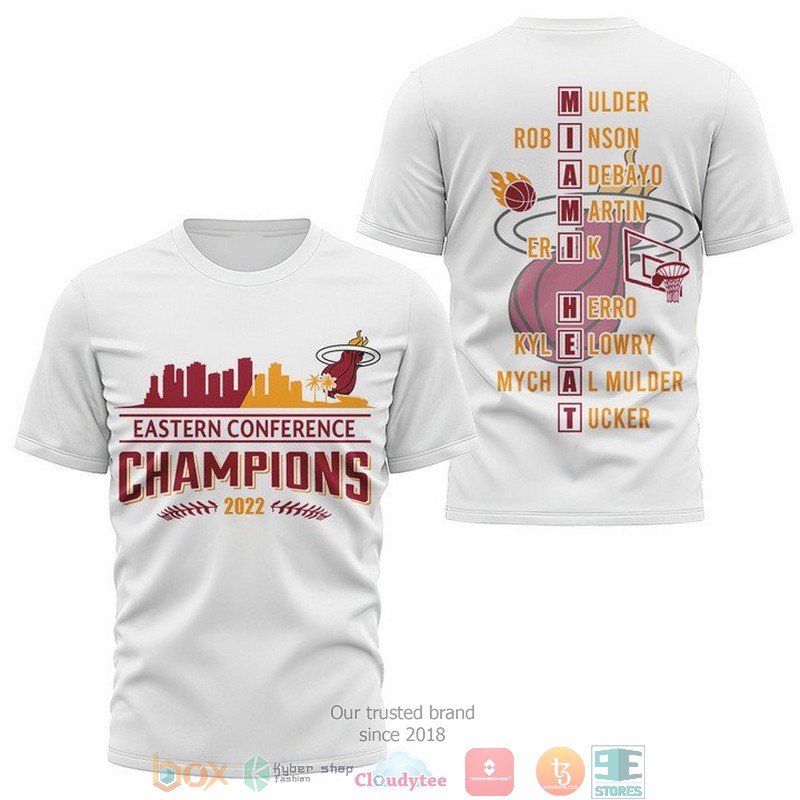 Miami_Heat_Eastern_Conference_Champions_2022_White_3D_shirt_Hoodie_1
