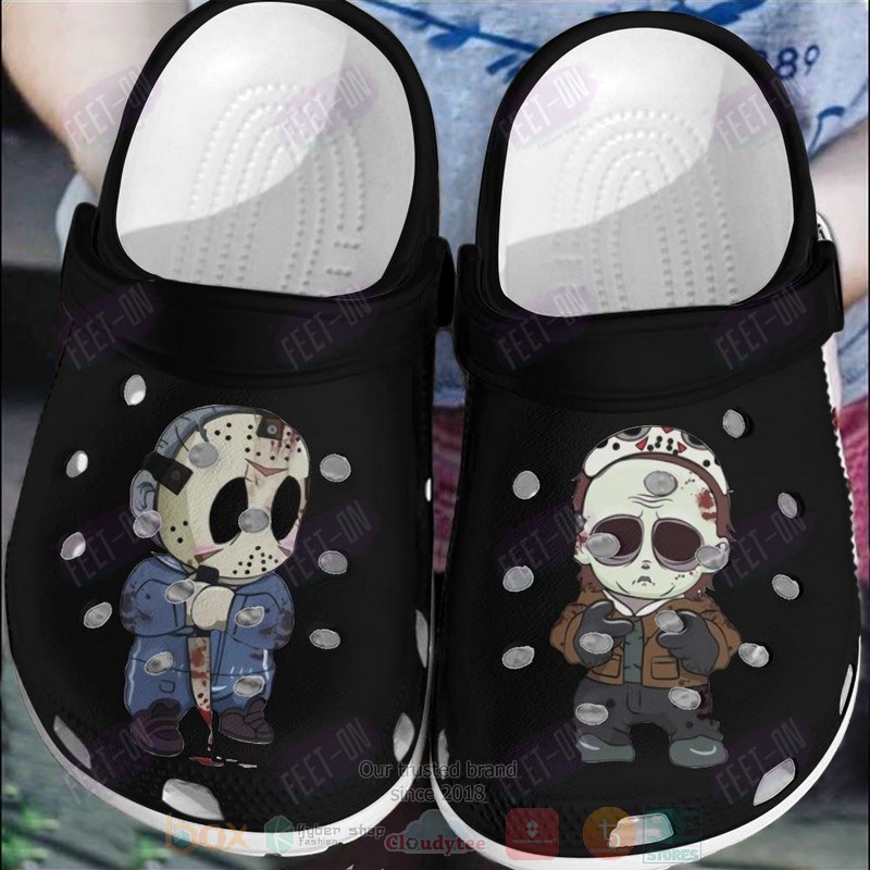Michael_Myers_and_Jason_Voorhees_Chipi_Crocband_Crocs_Clog_Shoes