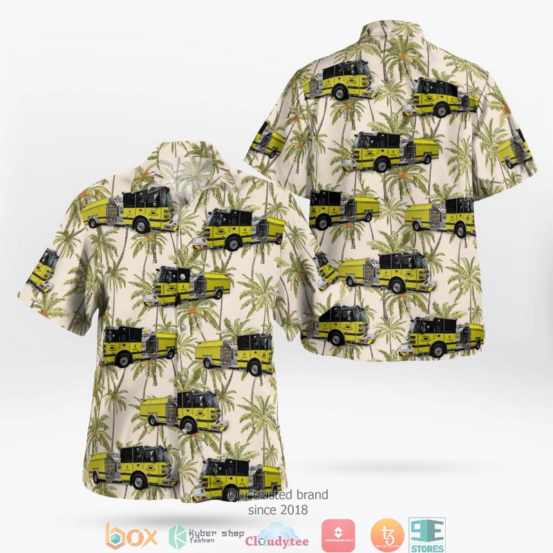 Michigan_Resort_Bear_Creek_Fire_Department_3D_Hawaii_Shirt