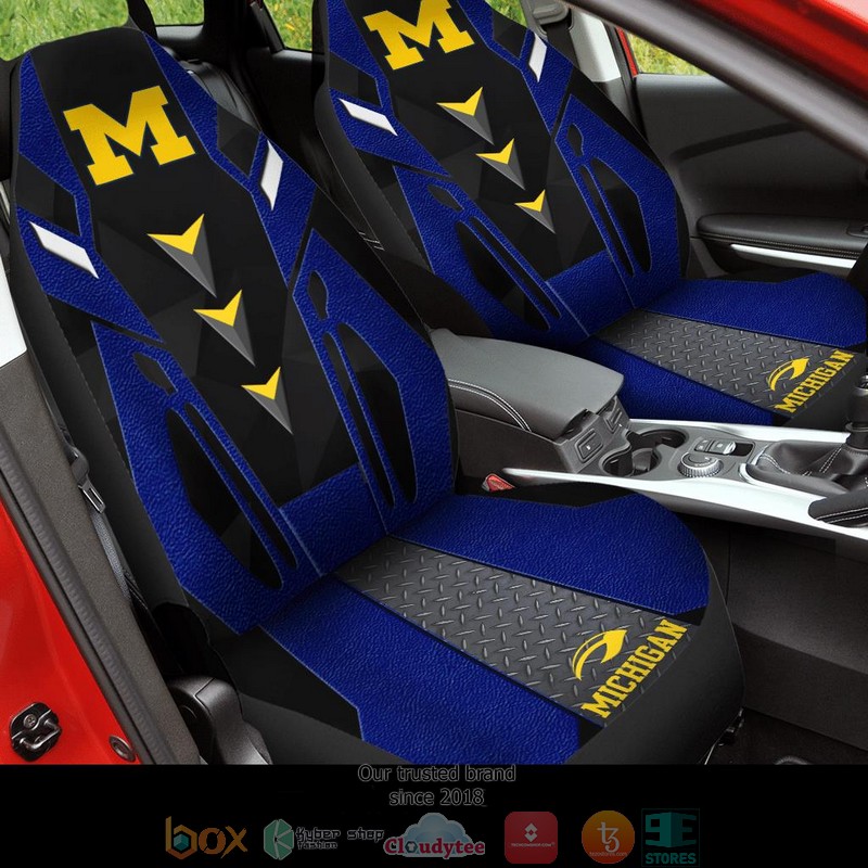 Michigan_Wolverines_NCAA_football_Car_Seat_Covers