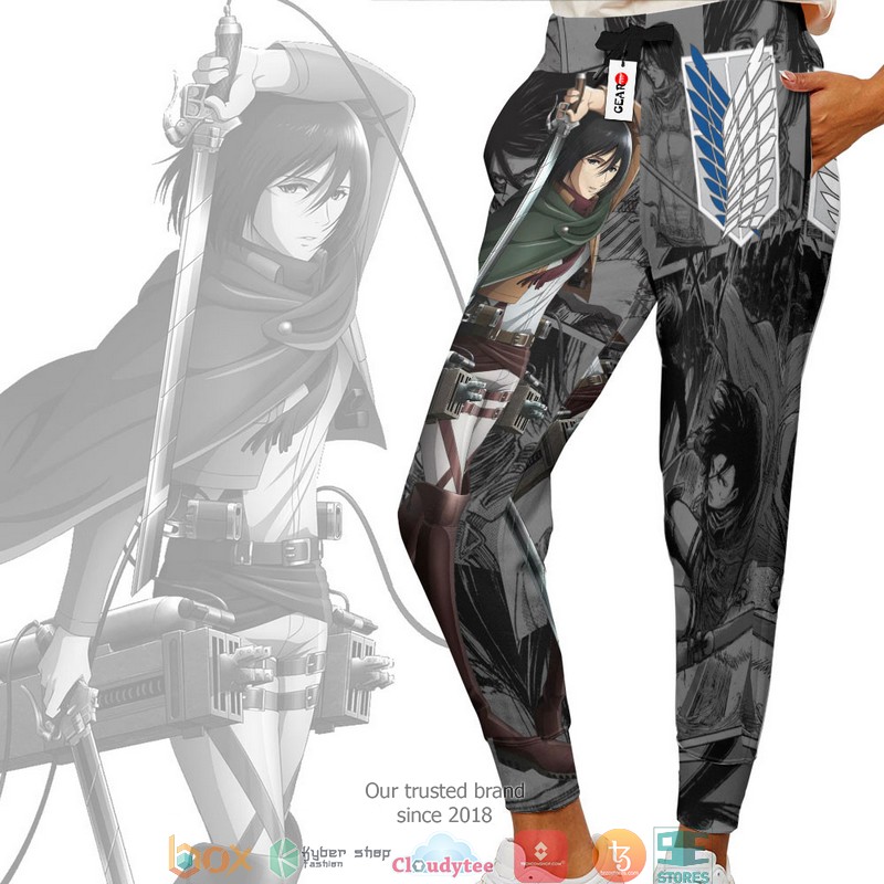 Mikasa_Ackerman_Attack_On_Titan_Anime_Merch_Manga_Style_Sweatpants_1