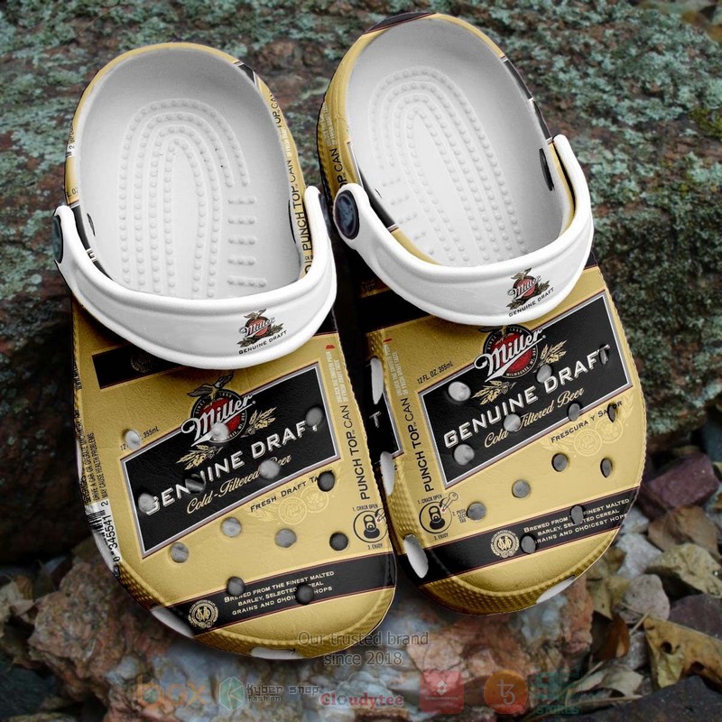 Miller_Genuine_Draft_Crocband_Crocs_Clog_Shoes