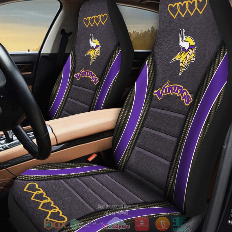 Minnesota_Vikings_NFL_logo_heart_Car_Seat_Covers