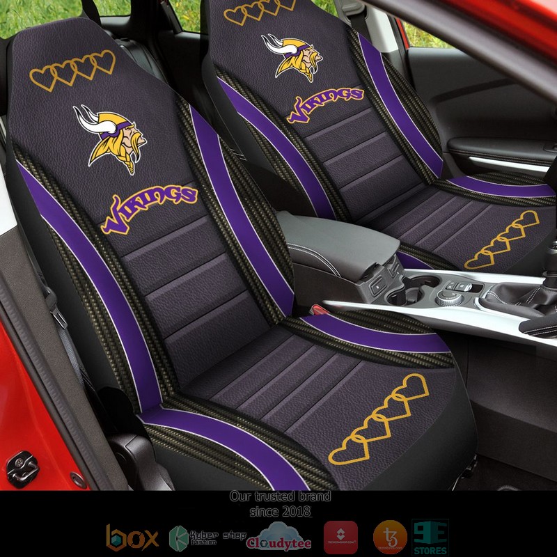 Minnesota_Vikings_NFL_logo_heart_Car_Seat_Covers_1