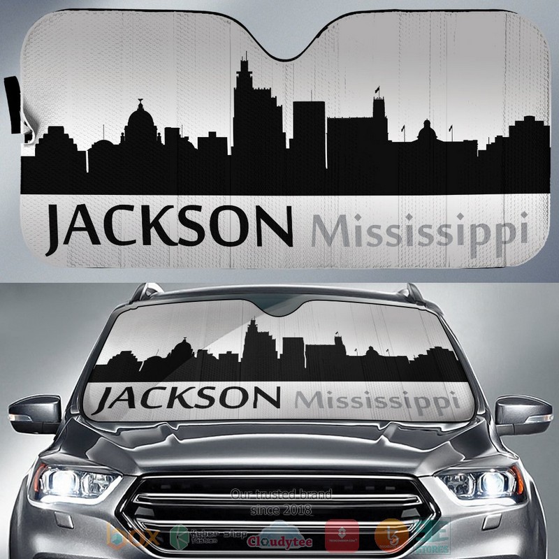 Mississippi_Jackson_Skyline_Car_Sunshade
