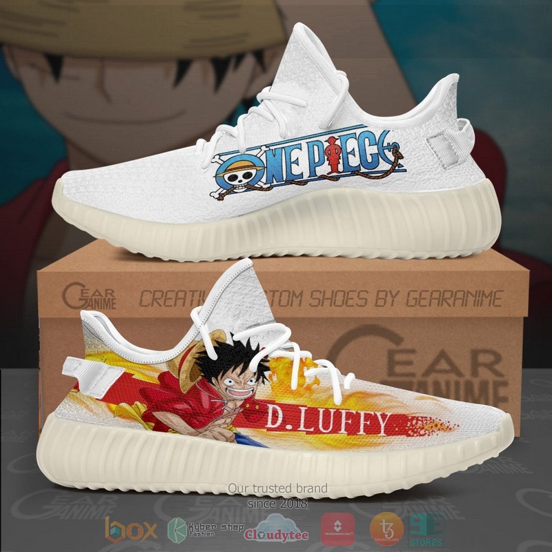 Monkey_D_Luffy_One_Piece_Anime_Yeezy_Shoes