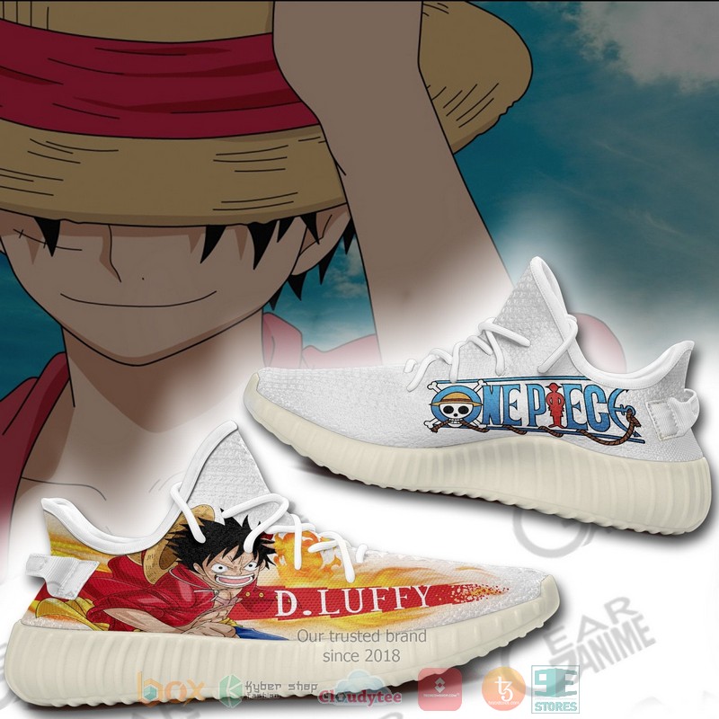 Monkey_D_Luffy_One_Piece_Anime_Yeezy_Shoes_1