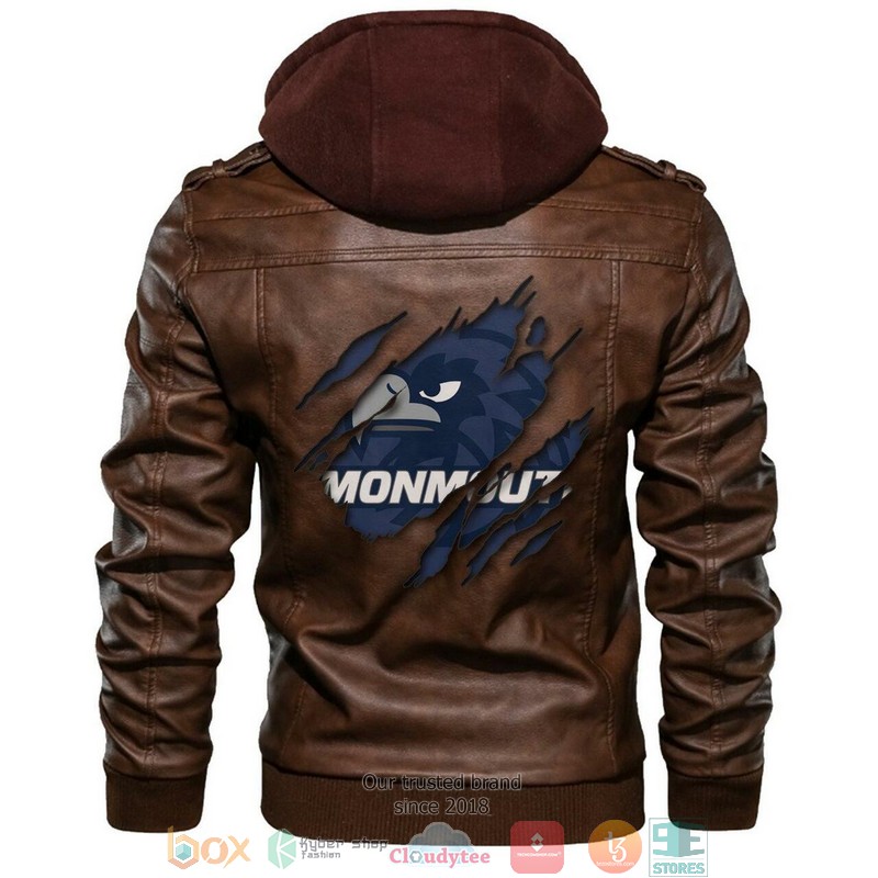 Monmouth_Hawsk_NCAA_Brown_Leather_Jacket