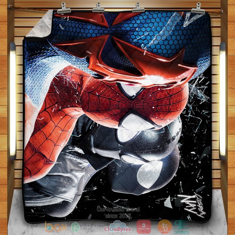 Multiverse_Spider-man_-_Signed_Quilt_Blanket