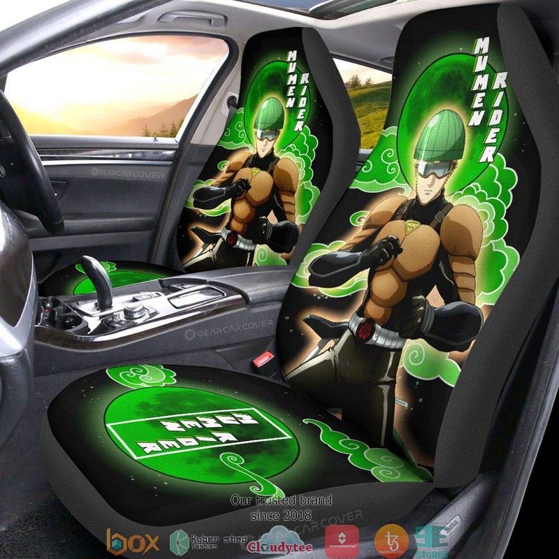 Mumen_Rider_One_Punch_Man_Anime_Car_Seat_Cover_1