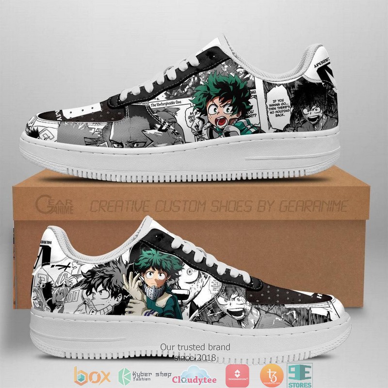 My_Hero_Academia_Manga_Mix_Anime_Nike_Air_Force_Sneaker_Shoes