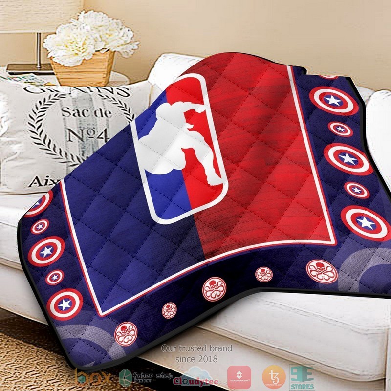 NBA_Captain_America_Quilt_Blanket_1