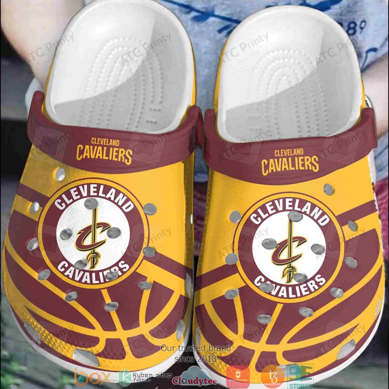 NBA_Cleveland_Cavaliers_red_Crocband_Clogs