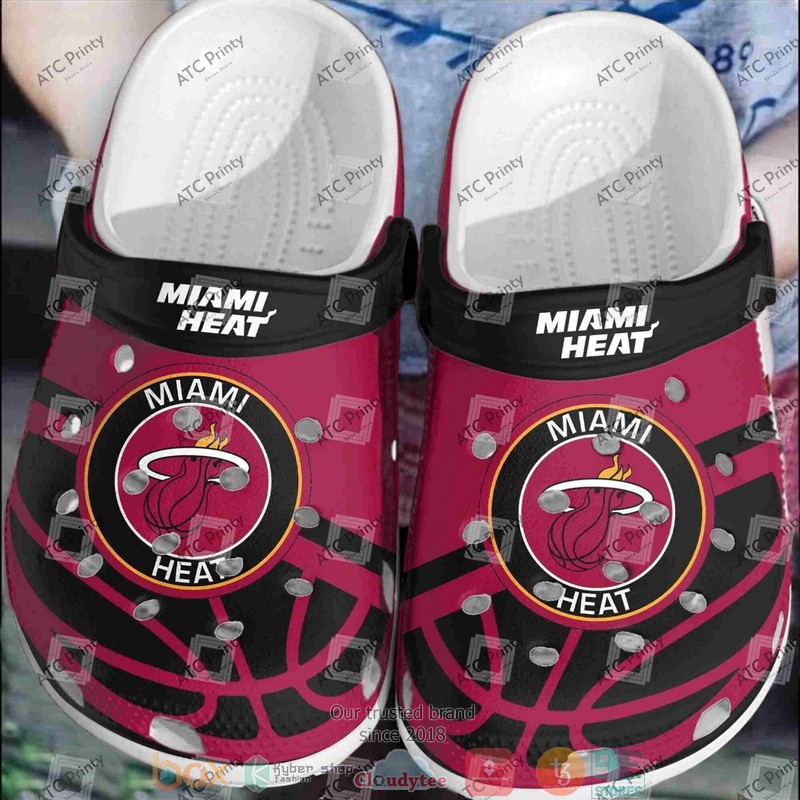 NBA_Miami_Heat_Red-Black_Crocband_Crocs_Clog_Shoes